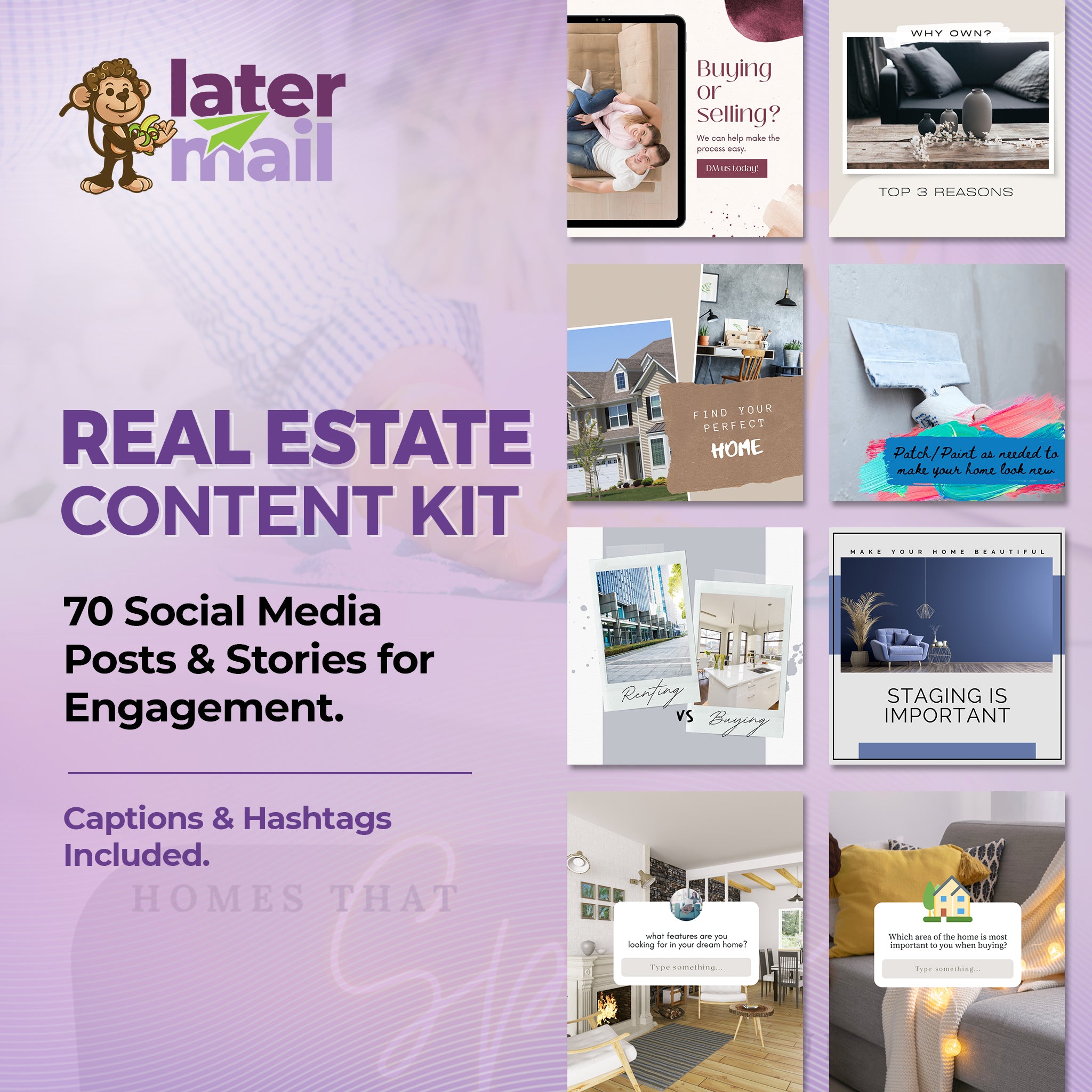 Real Estate Social Media Content Kit