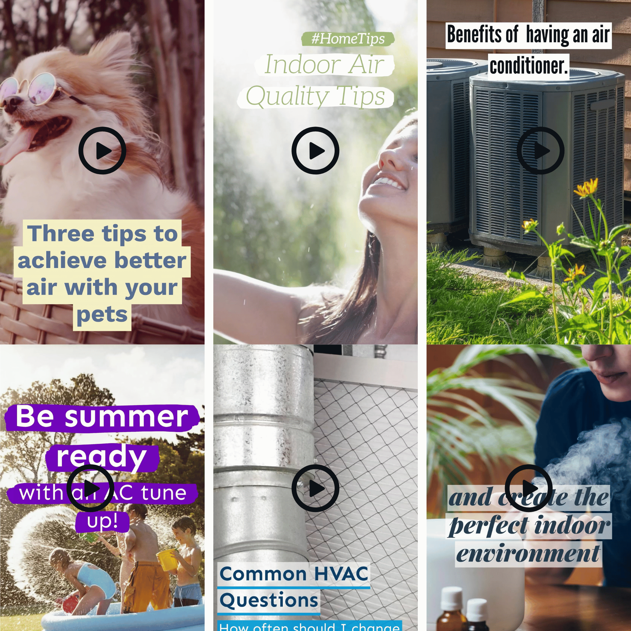 HVAC Spring Content Kit - Social Media