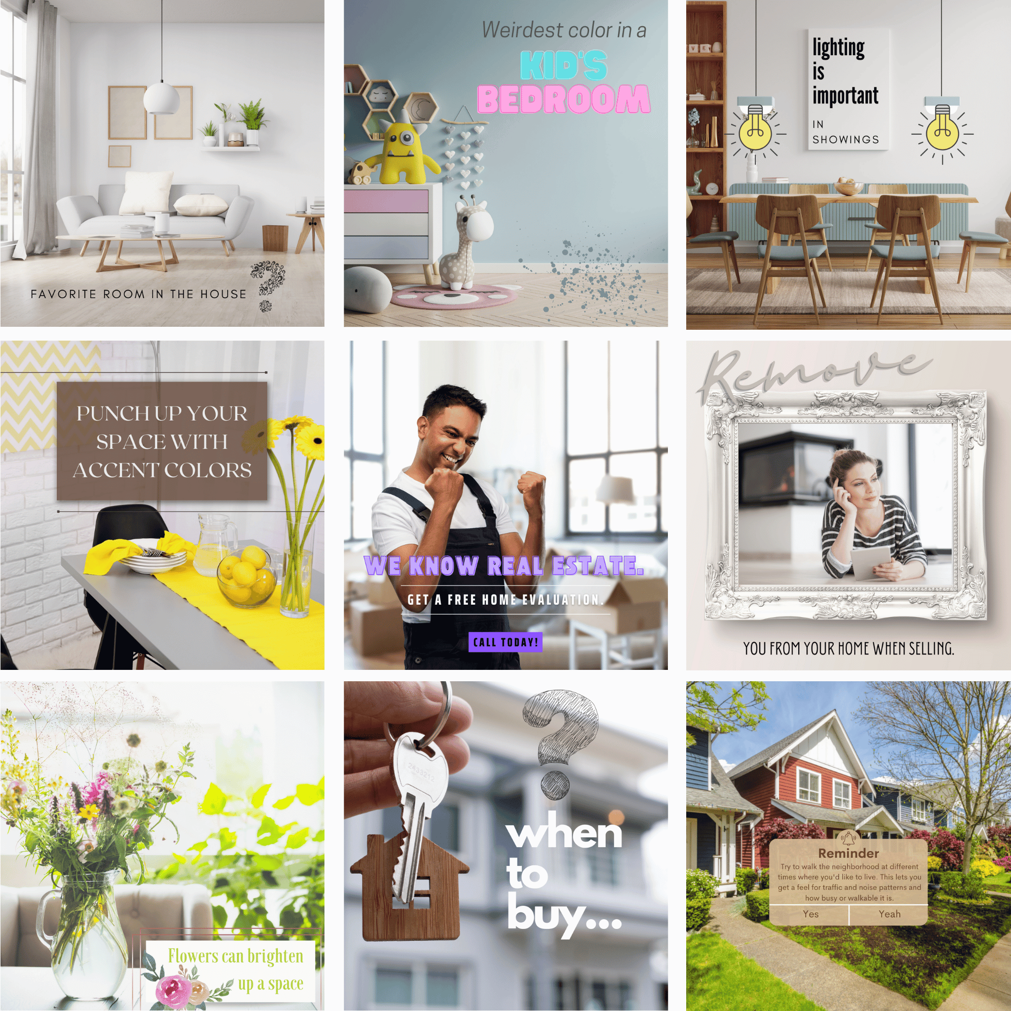 Real Estate Social Media Content Kit