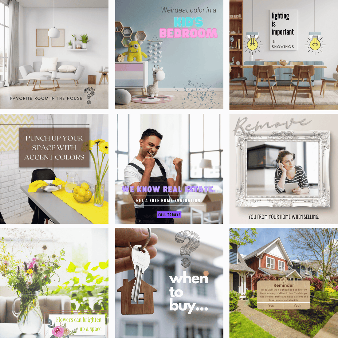 Real Estate Social Media Content Kit