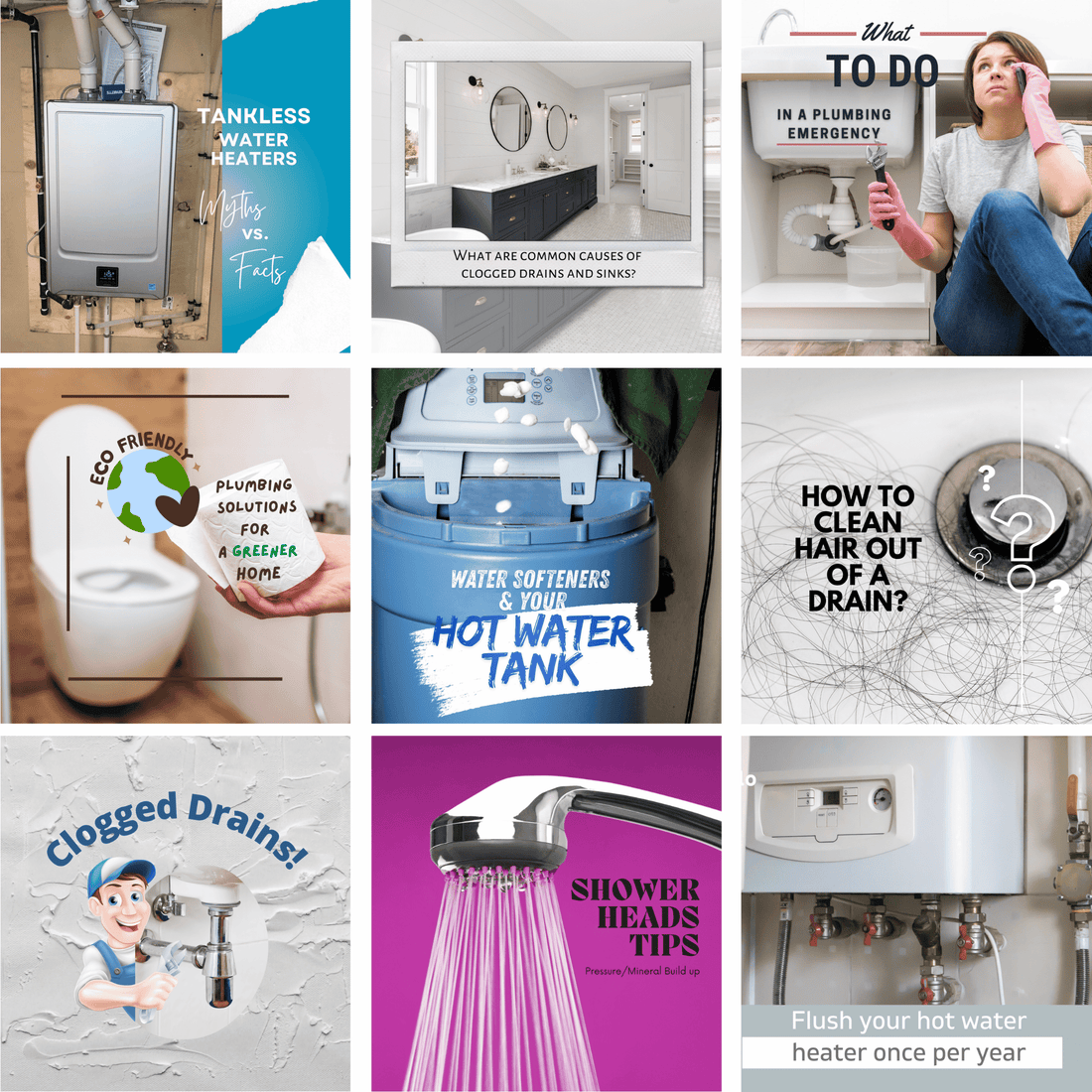 Plumbing Social Media Kit