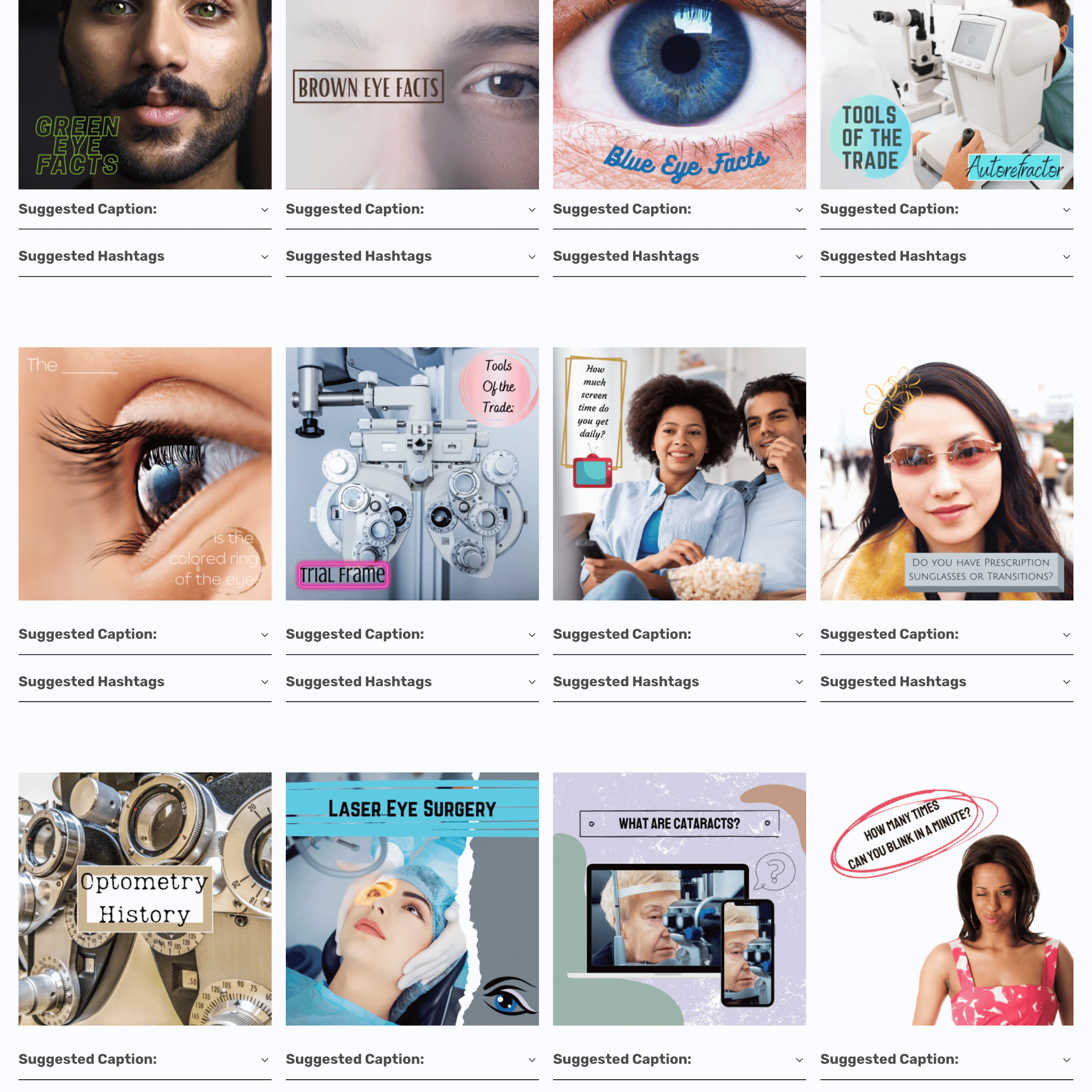 Optometry Content Kit