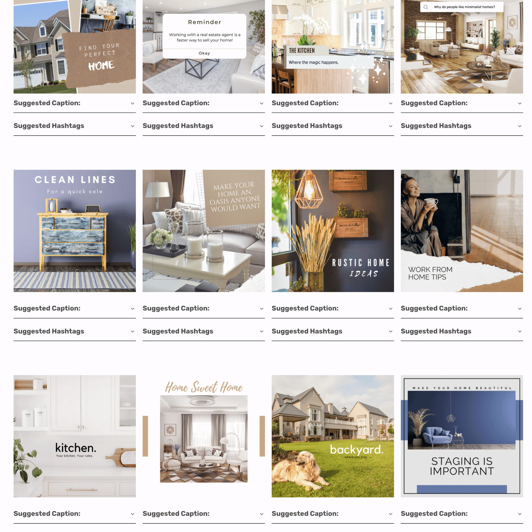 Real Estate Social Media Content Kit
